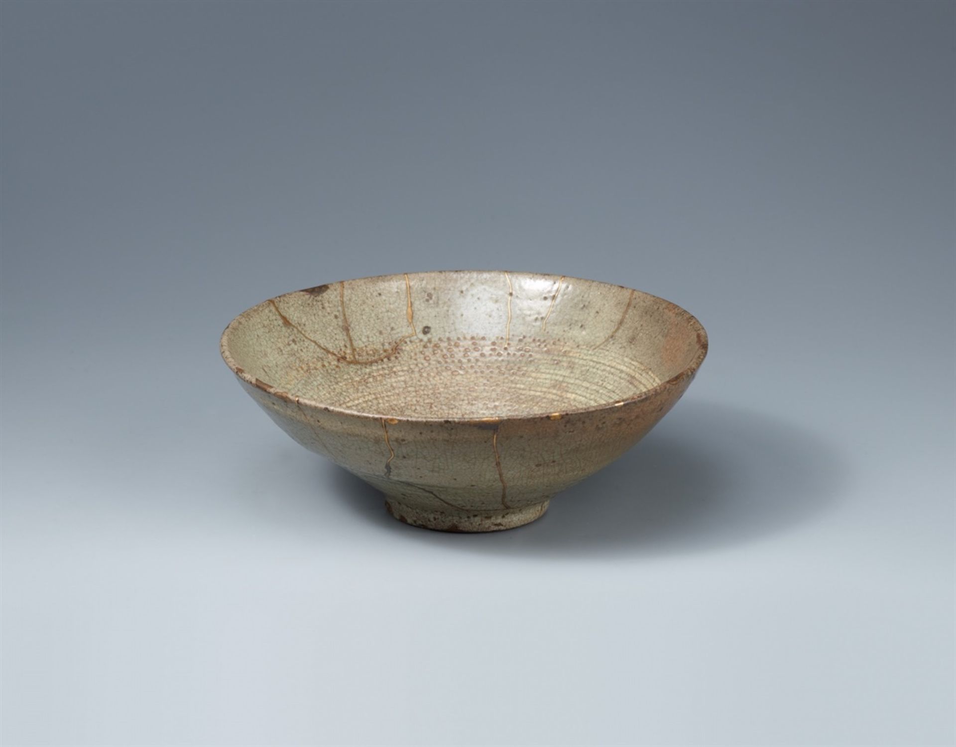 Sommer-chawan. Karatsu-Ware. Momoyama- oder frühe Edo-Zeit - Bild 2 aus 2