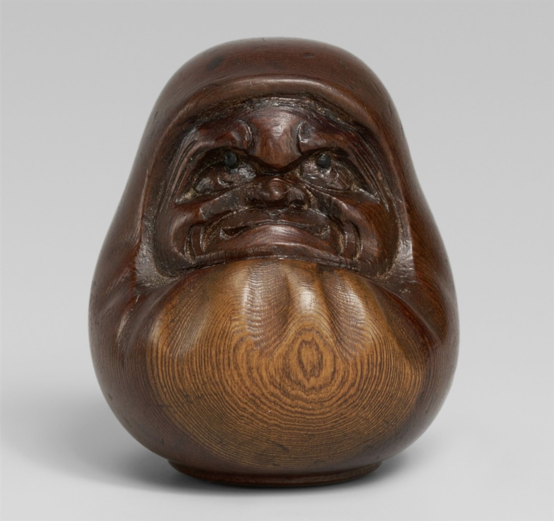 Daruma-Puppe. Eibe. Hida. Um 1900