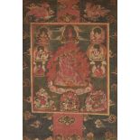 Thangka des Hayagriva. Tibet. 18./19. Jh.