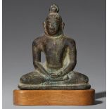 Samadhi Buddha. Bronze. Shri Lanka, Anuradhapura. 9./10. Jh.