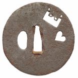 Tsuba. Eisen. Tosho.16. Jh.