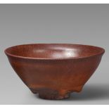 Teeschale mit Hasenfellglasur. Jianyao. Song-Zeit (907-1279)