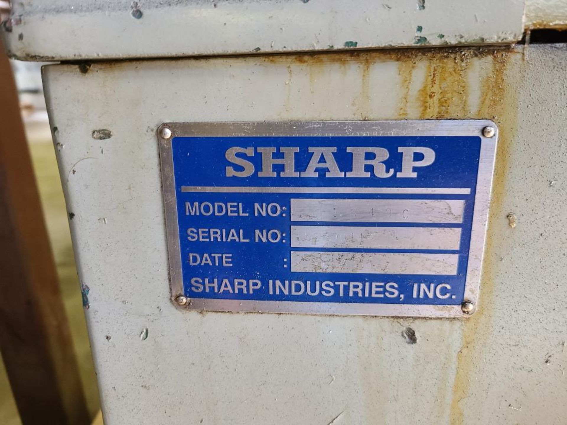 2003 Sharp 1640 Engine Lathe with Digital Readout - Image 3 of 6