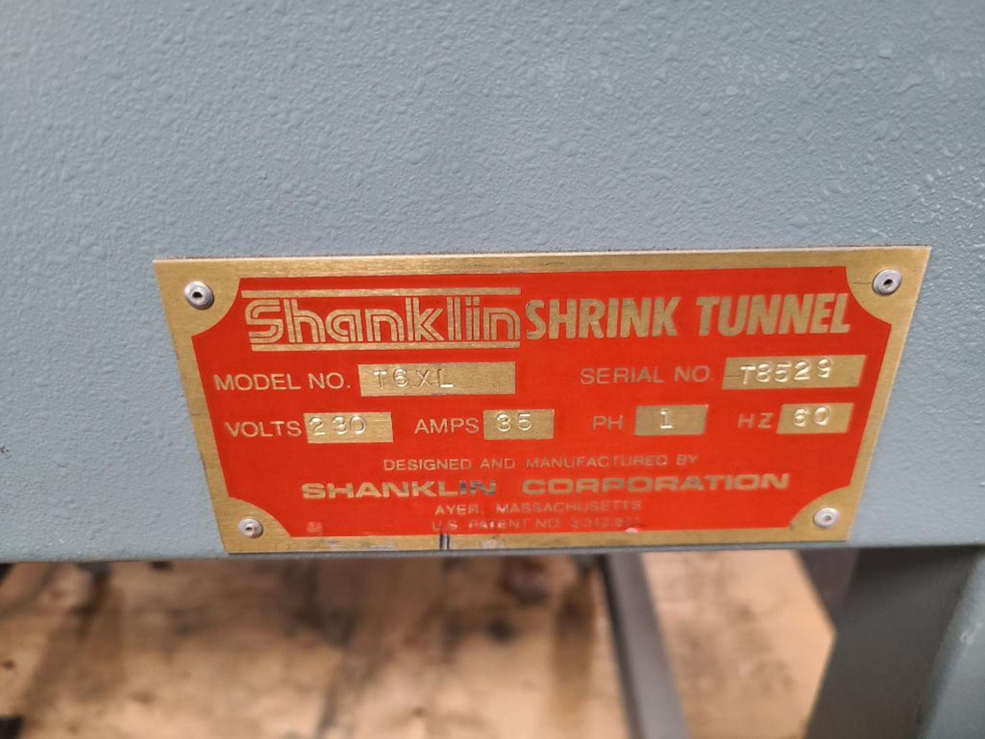 Shanklin Shrink Tunnel Model T6XL - Image 5 of 5
