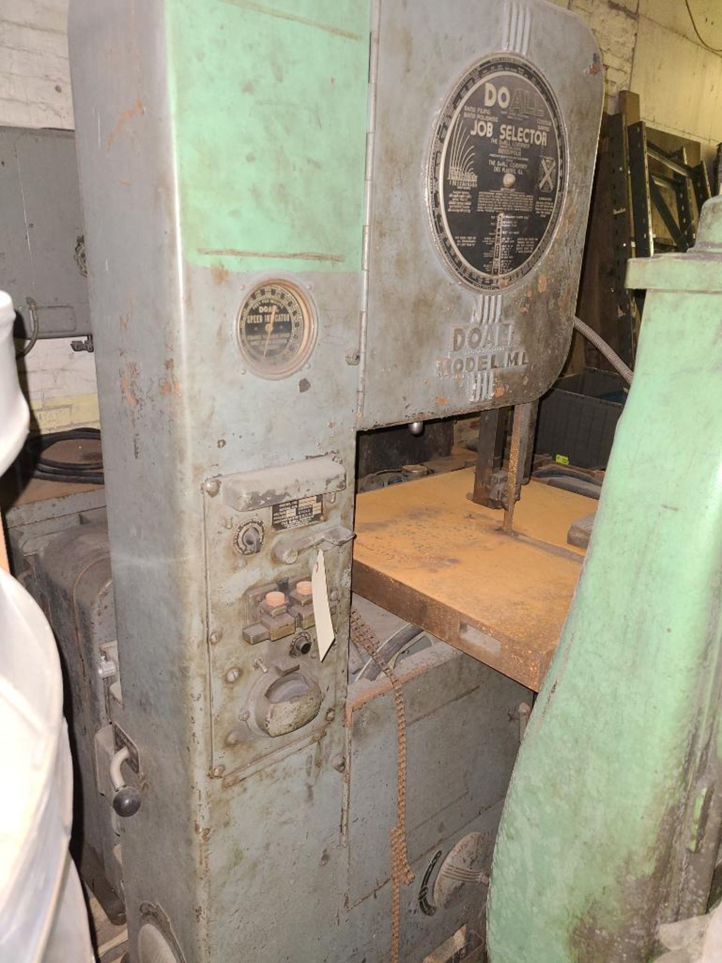 DoAll 16" Band Saw with welder