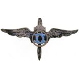 Military Pilot Badge, King Carol II Model, 1931-1940