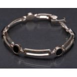 Silver mesh bracelet