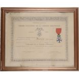 ORDER OF THE LEGION OF HONOR, to a French tax offices inspector