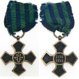 The "Commemorative Cross of the 1916-1918 War", 1918