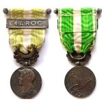 Morocco Campaign Medal, instituted in 1909