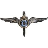 Military Pilot Badge, King Carol II Model, 1931-1940