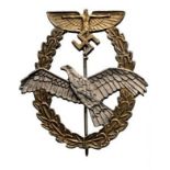 NS Fliegerkorps Pilot Badge, Type III, instituted in 1943