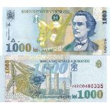 1996-2000 ISSUE, 1000 Lei (1998)