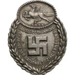 Commemorative and Honour Badge of the Gau Ost-Hannover, 1933