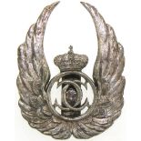 Observer Badge, King Carol II Model with a cut-out chip 1931-1940