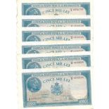 Lot of 96 paper money