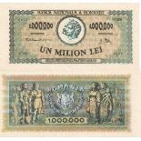 1000000 Lei (16.4.1947) dated 16 th of April 1947, Contemporary counterfeit