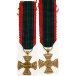 Volunteer Combatant Medal, Resistance Type, Miniature