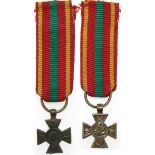 Volunteer Combatant Medal, 1914-1918, Miniature