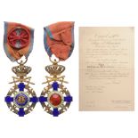 ORDER OF THE STAR OF ROMANIA, 1864