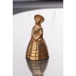 Decorative gilded bronze figurine