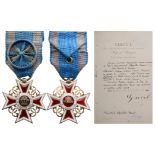 ORDER OF THE CROWN OF ROMANIA, 1881