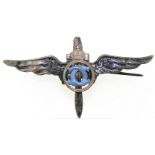 Military Pilot Badge, King Carol II Model, 1931-1940