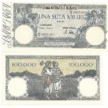 100000 Lei (7.8.1945 - 8.5.1947), dated 28th of May 1946