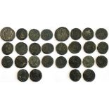 Constantius I (293-305), AE Nummus, Lot of 14