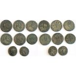 Maximinus II (310-313), AE Nummus, Lot of 8