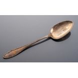 Silver service spoon