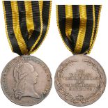 MILITARY HONOR MEDAL "TIROLER DENKMUNZE", instituted in 1797