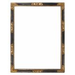 Large carved and gilded wooden Spanish frame. 17th century.