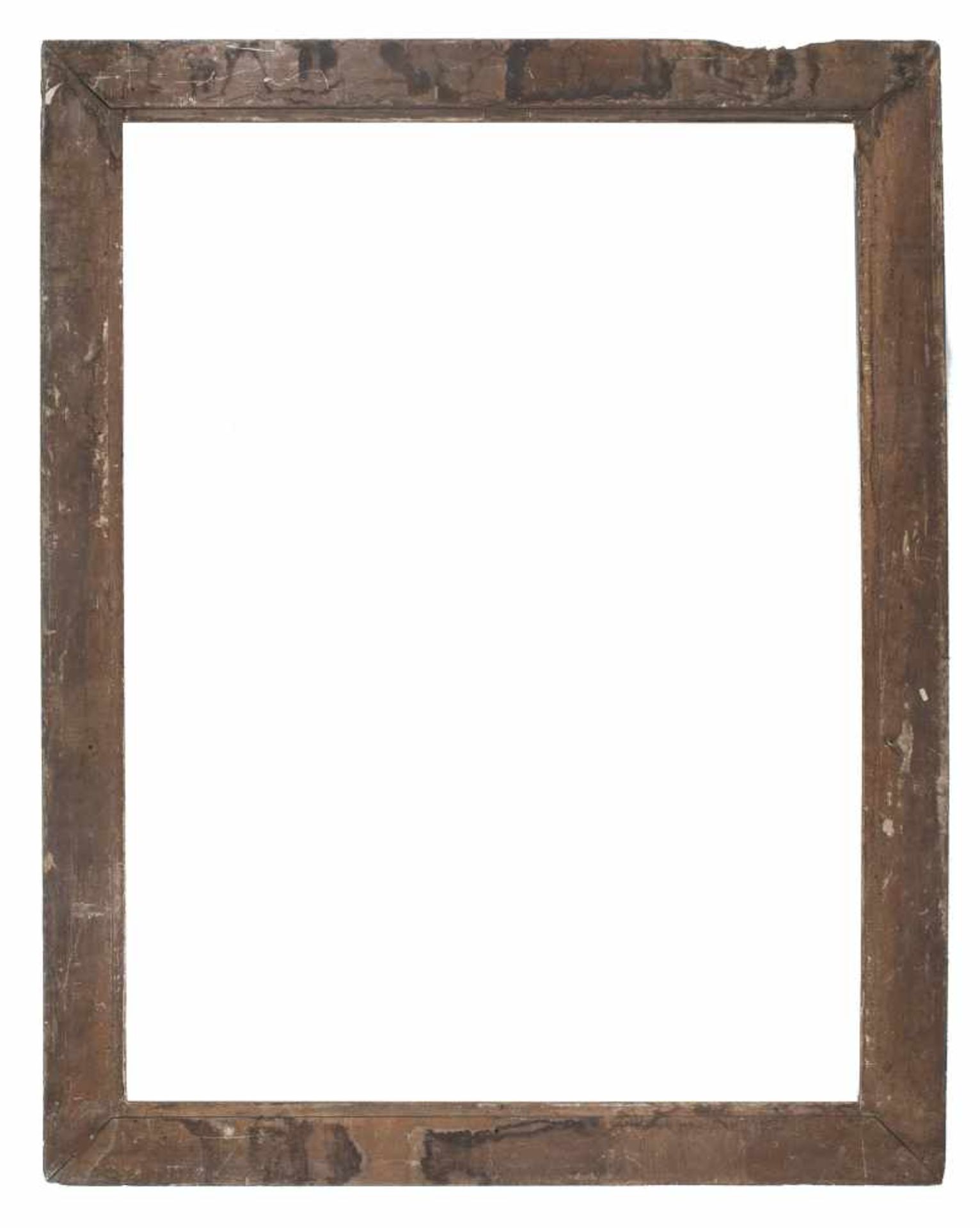 Large carved and gilded wooden Spanish frame. 17th century. - Bild 4 aus 4