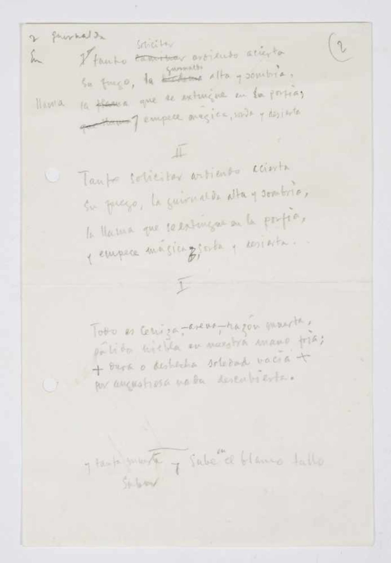 Manuscripts. Molinari, Ricardo E. Text by Ricardo E. Molinari to Pablo Neruda. Sonnet. 4 pages 20 - Bild 4 aus 8