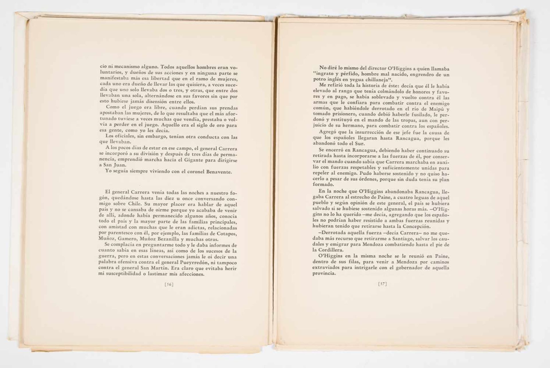 Neruda, Pablo. "J.M.C., El húsar desdichado" (the unhappy hussar). A book of work by Manuel A. - Bild 3 aus 3