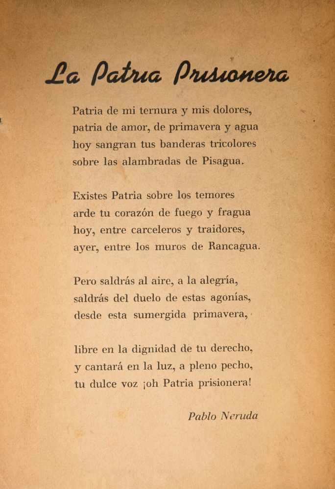 Neruda, Pablo. "González Videla: el laval de América Latina: breve biografía de un traidor". 1st - Image 3 of 4