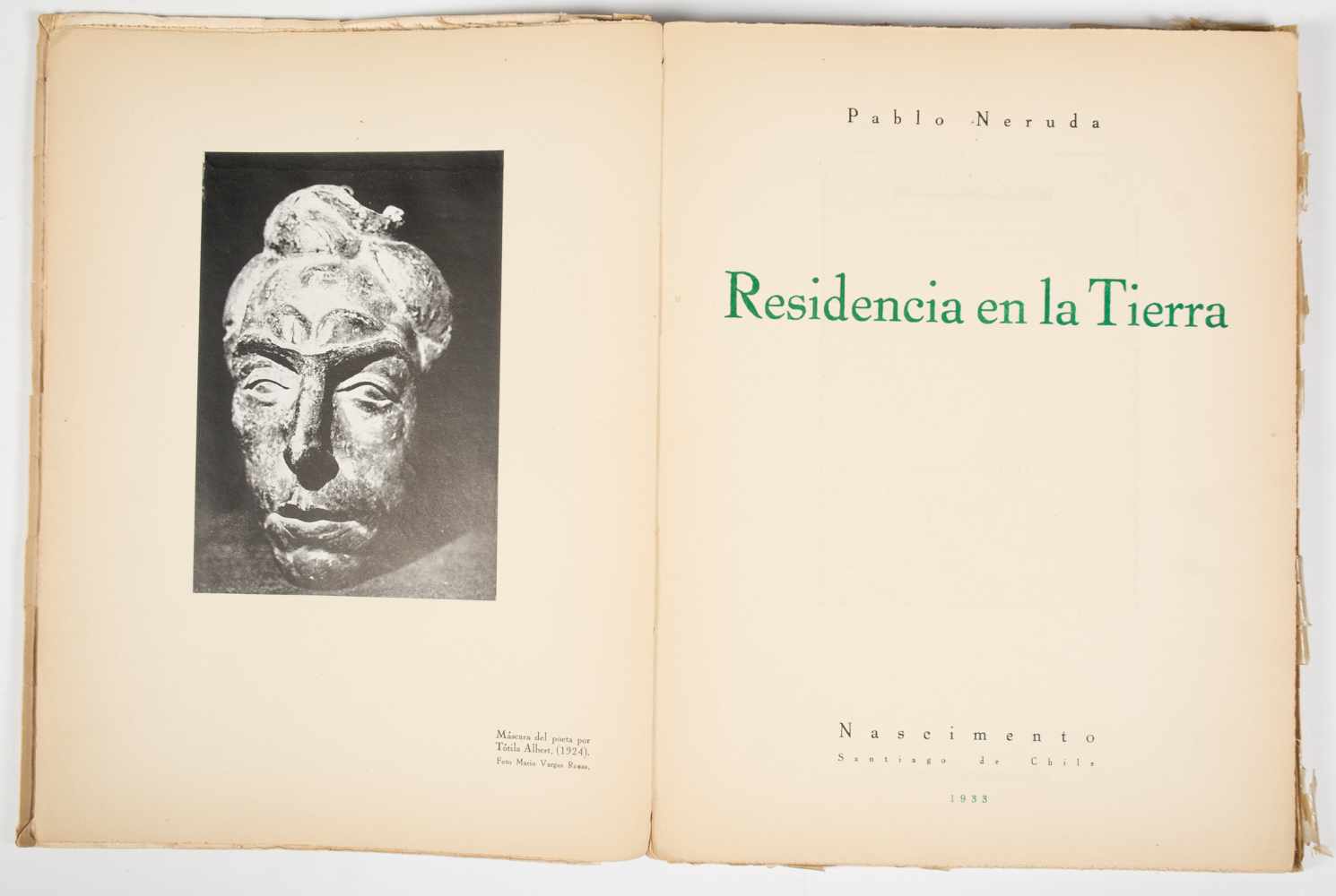 Pablo Neruda. Documentary set consisting of three black and white photographs, three handwritten - Image 29 of 56