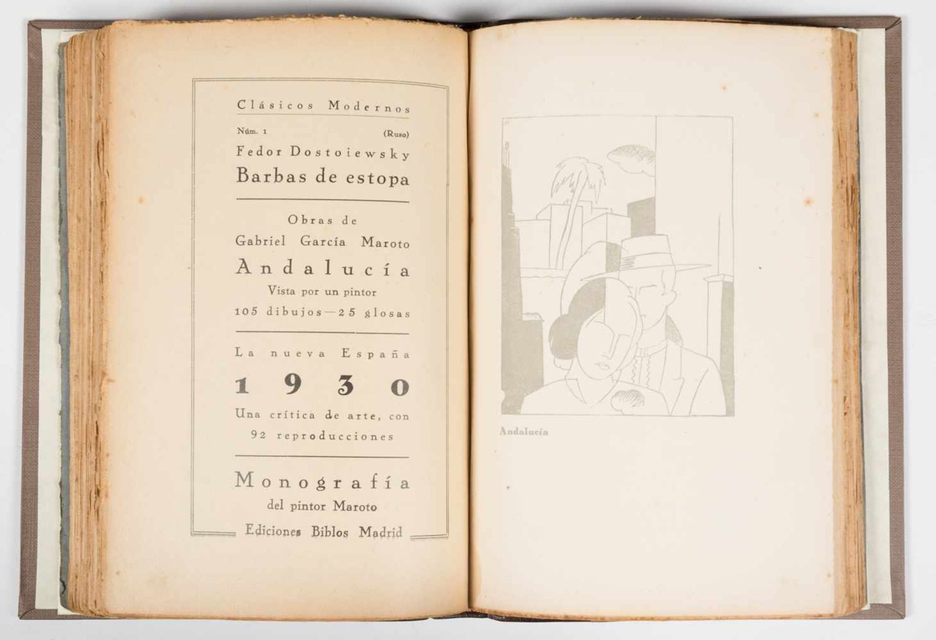 García Maroto, Gabriel. "Almanaque de las artes y las letras para 1928". (Writers and artists - Bild 4 aus 5