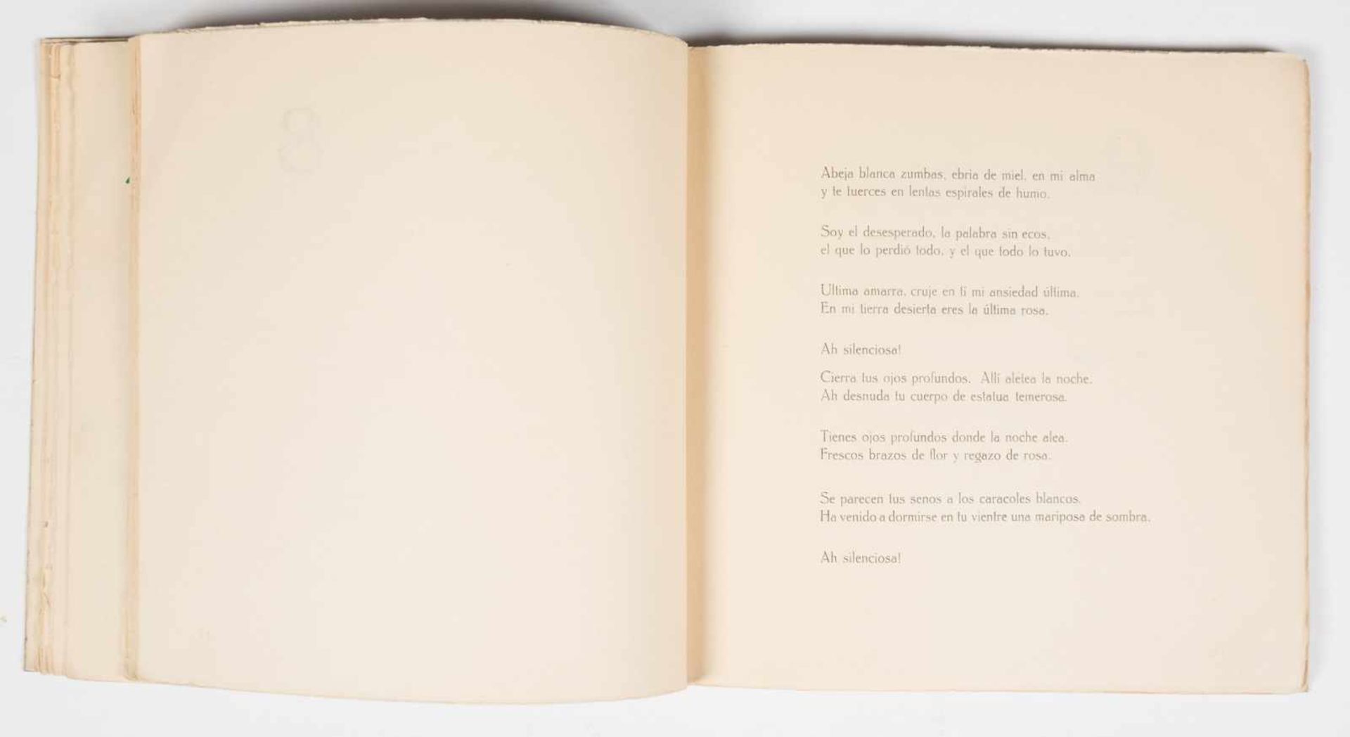 Neruda, Pablo. "Veinte poemas de amor y una canción desesperada" (Twenty love poems and a song of - Bild 7 aus 8