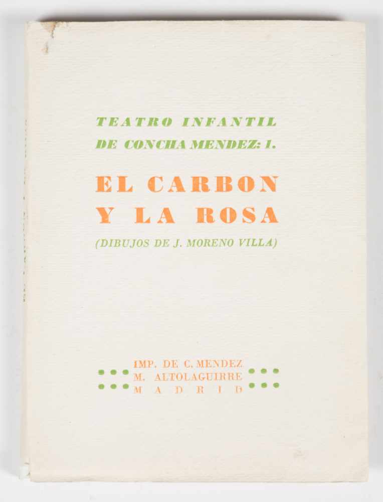 Méndez, Concha; Altolaguirre, Manuel. "El carbón y la rosa". 1st edition. Published by Manuel