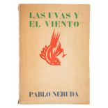 Neruda, Pablo. "Las uvas y el viento" (The grapes and the wind). 1st edition. Santiago de Chile: