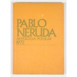 Neruda, Pablo. “Antología Popular” (Selección de Pablo Neruda) (Popular Anthology, Pablo Neruda