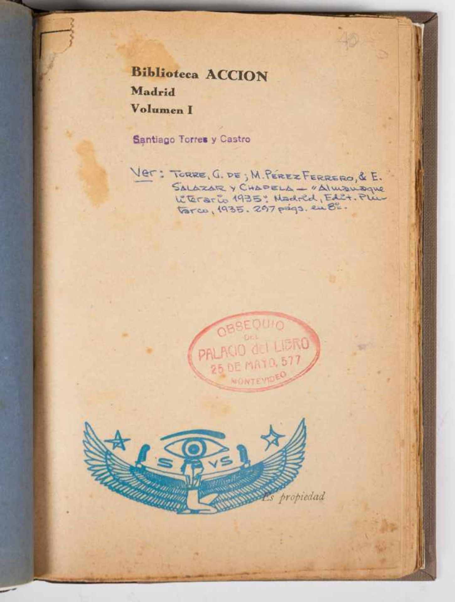 García Maroto, Gabriel. "Almanaque de las artes y las letras para 1928". (Writers and artists - Bild 2 aus 5