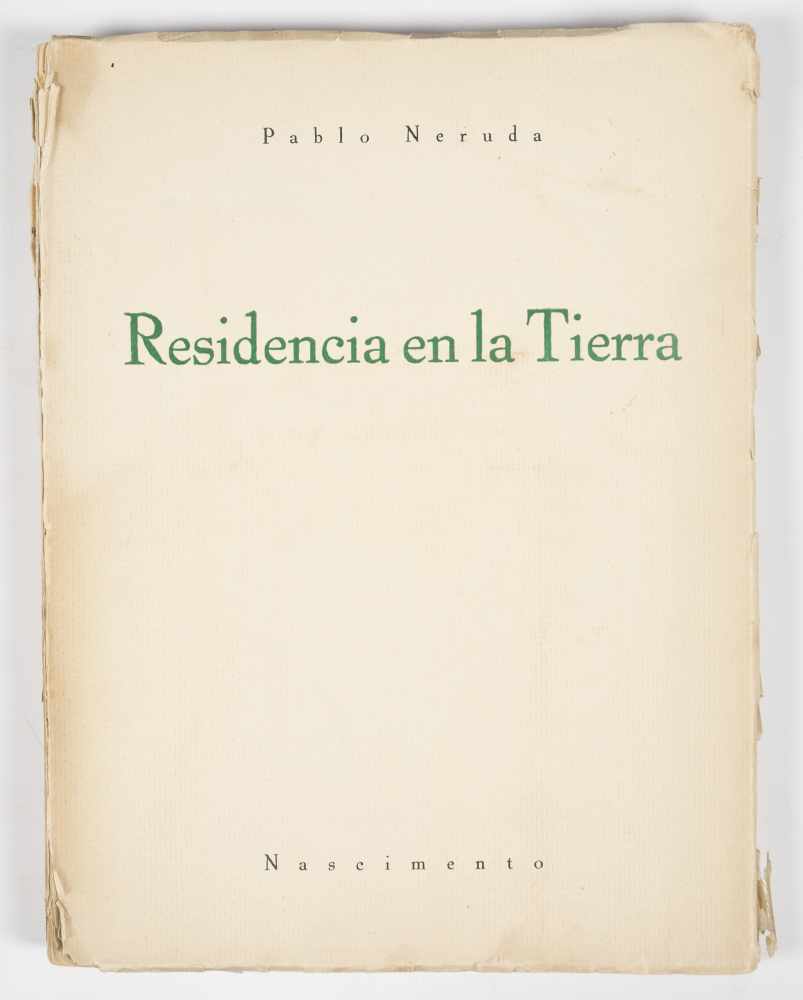 Pablo Neruda. Documentary set consisting of three black and white photographs, three handwritten - Image 25 of 56