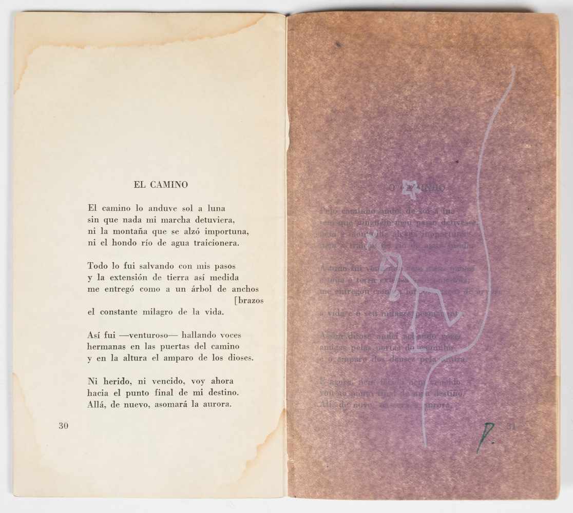 Arce, Homero. Pablo Neruda [il.]. Thiago de Mello (Portuguese version). "Los íntimos metales" - Image 4 of 4