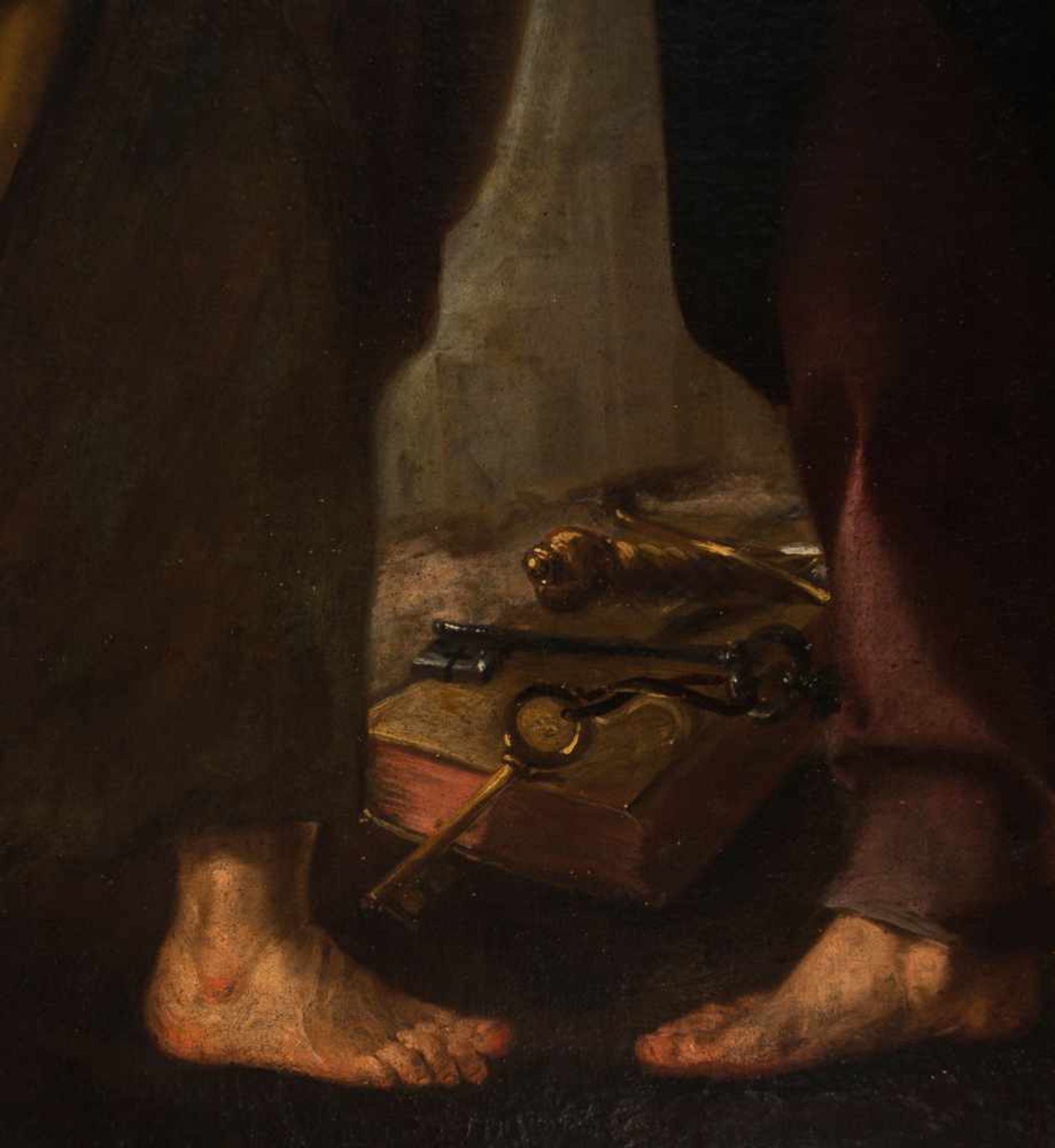 Attributed to Francisco Herrera, the elder (Seville, c. 1590 - Madrid, c. 1654)"Saint Peter and - Bild 5 aus 9