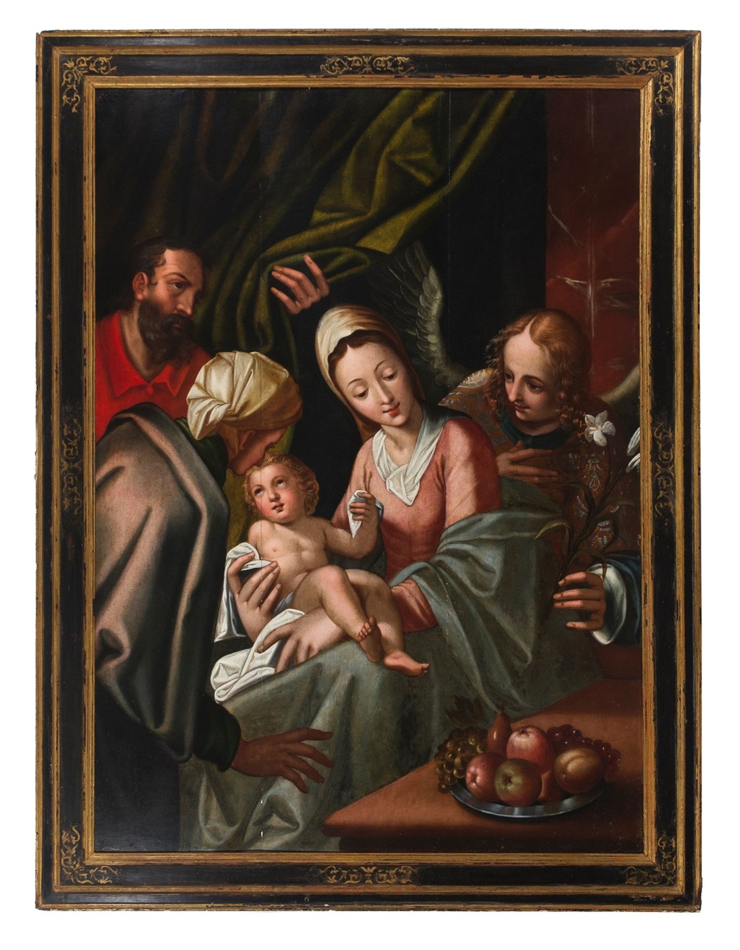 Holy Family with Saint Gabriel and Saint Anne