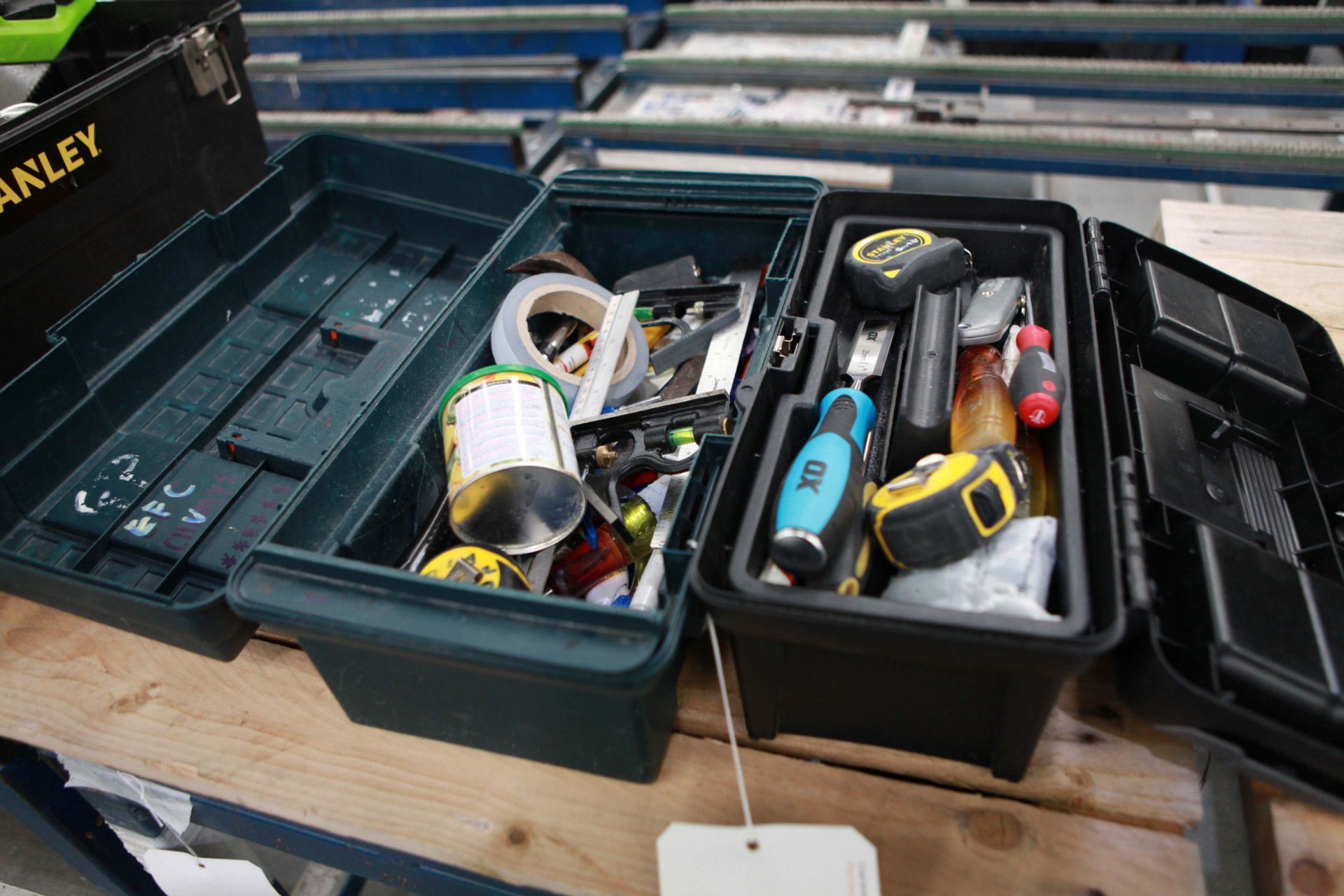 2 Tool boxes with contents