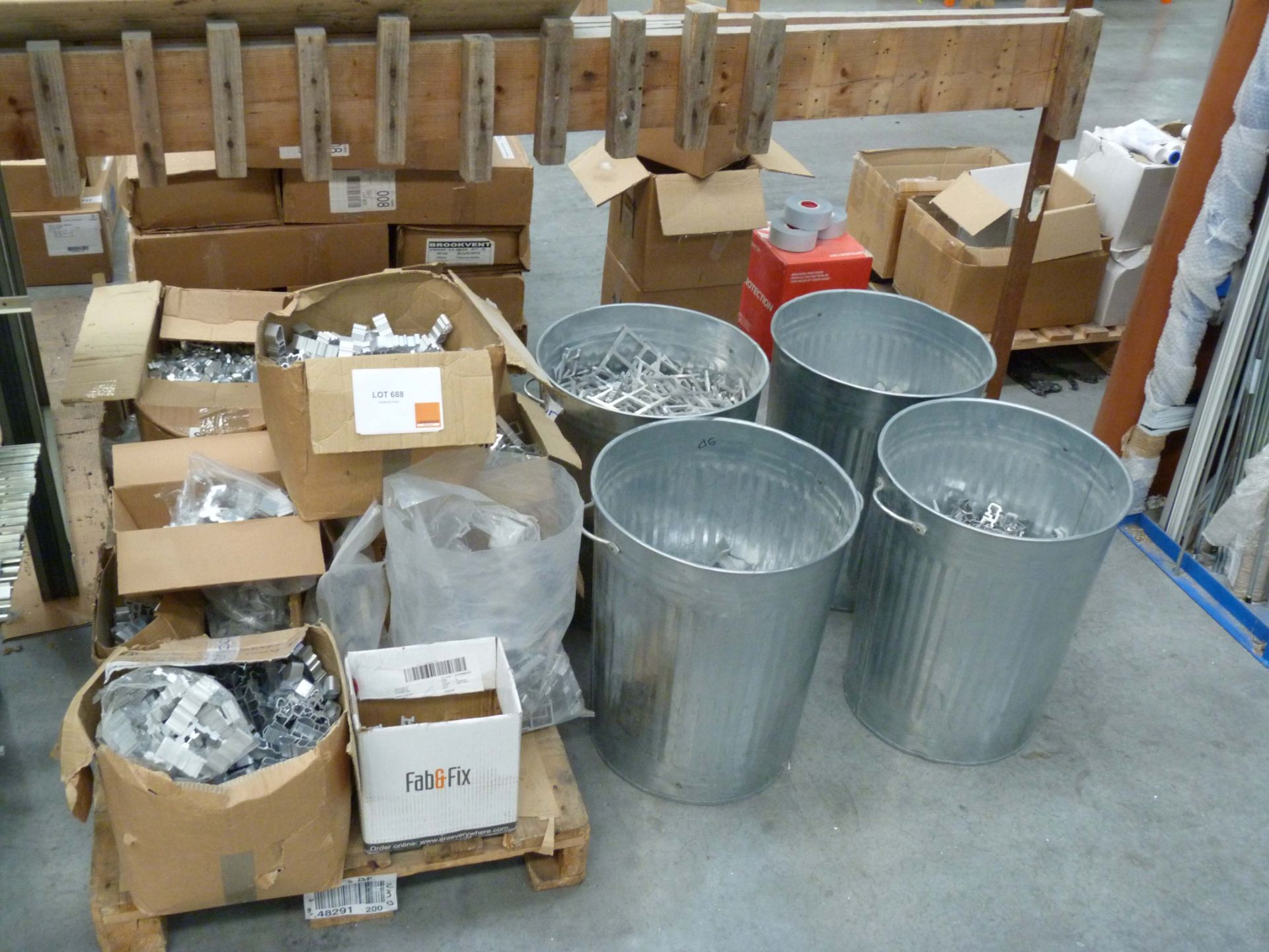 Quantity of Aluminium Components